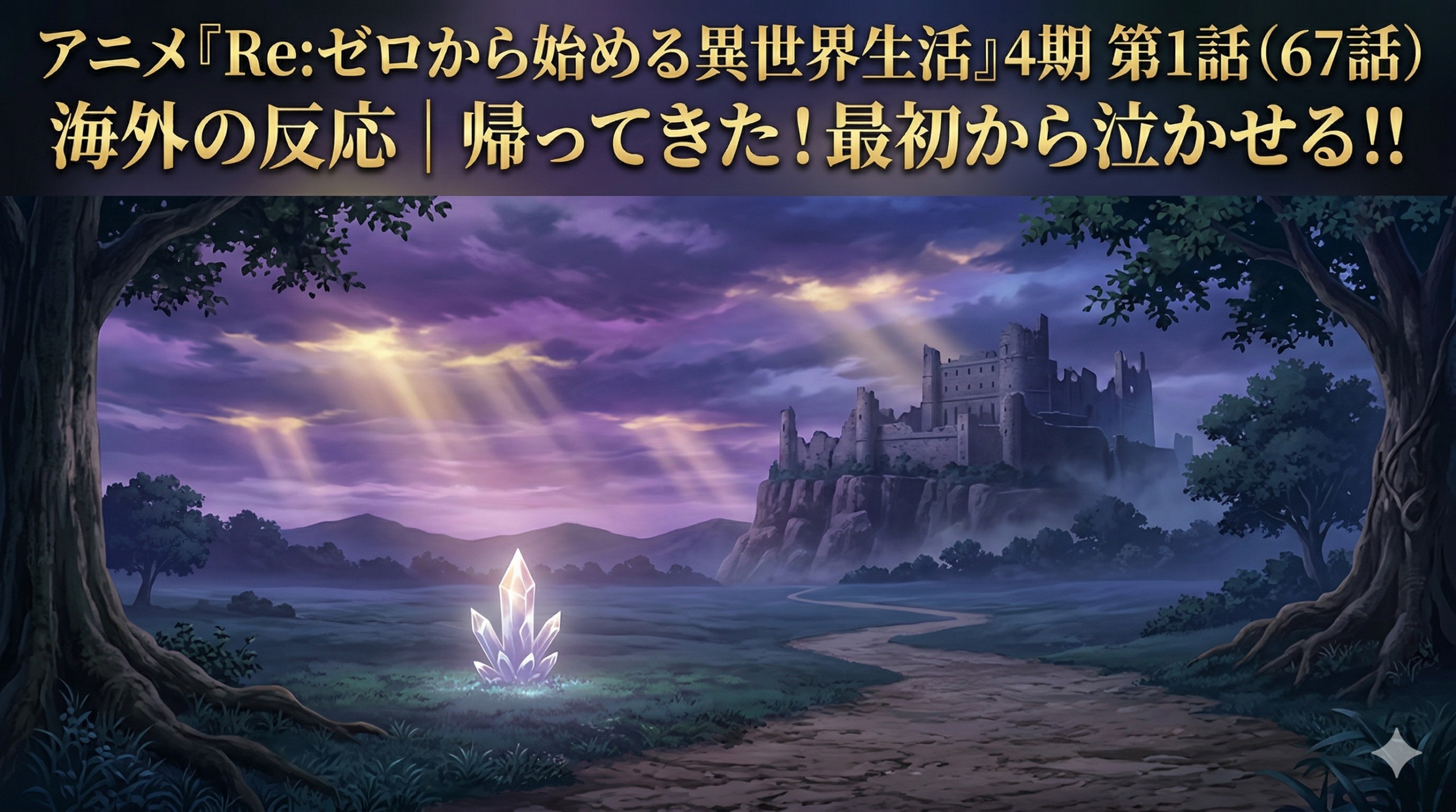 リゼロ4期1話（67話）