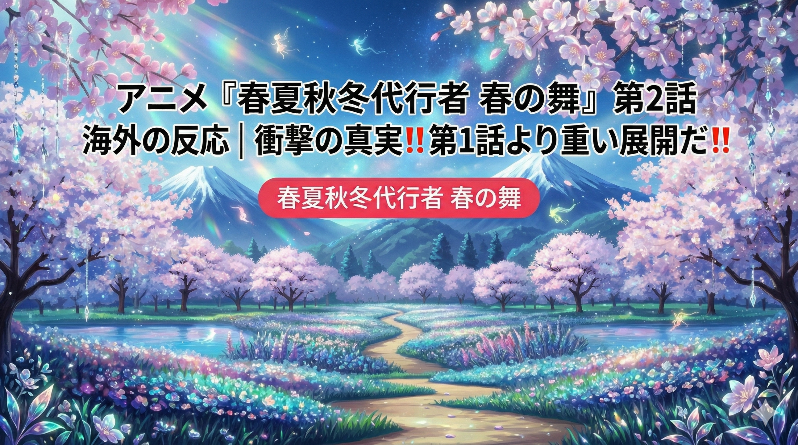 春夏秋冬代行者第2話